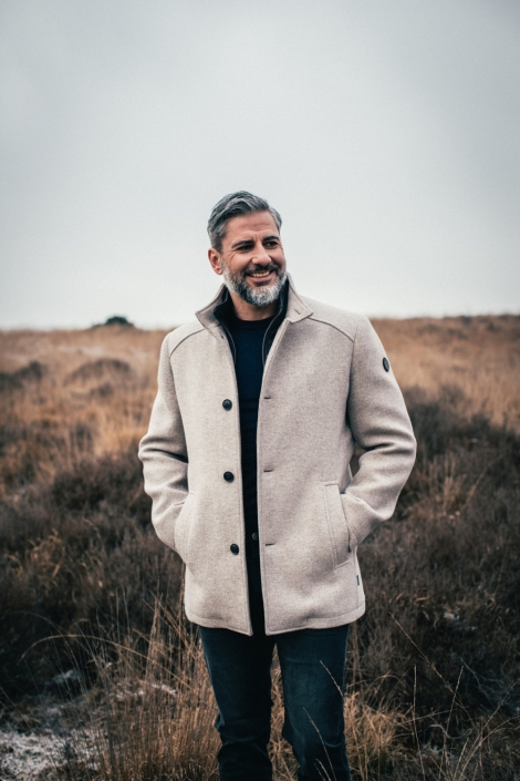 Donders wooddown wool coat